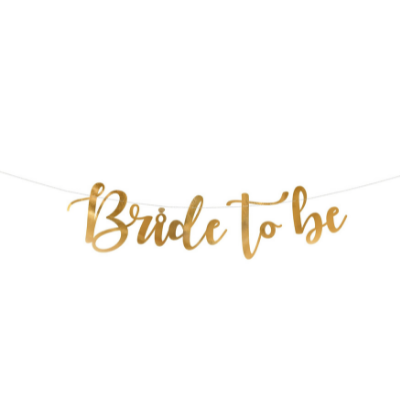 Party decoration garland Bride to be 