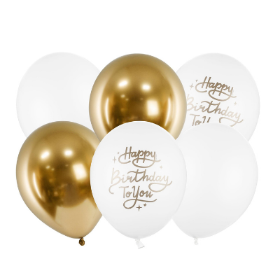 Partydeco Luftballon Happy Birthday to you