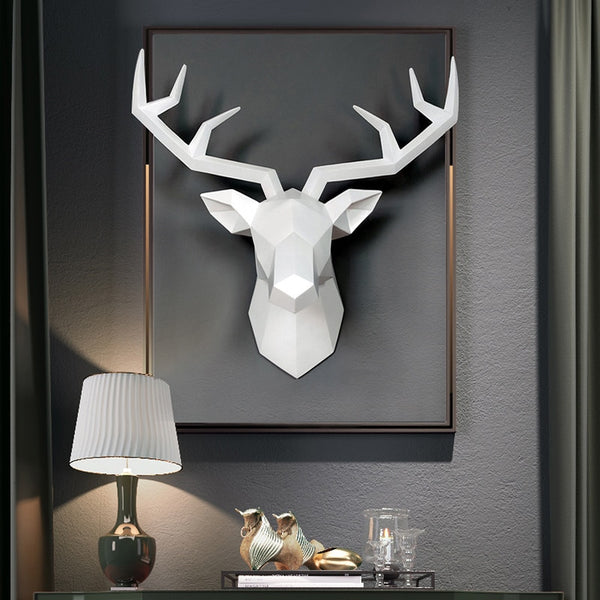 3D wall decoration deer head