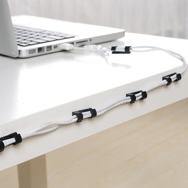 20 self-adhesive cable clips