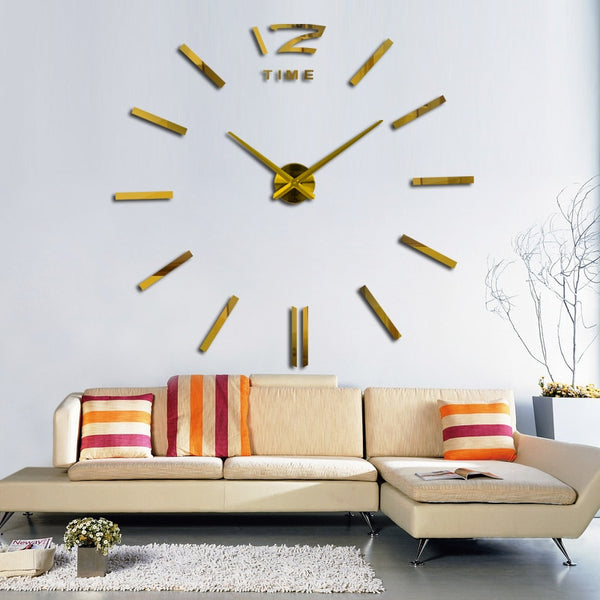Decorative DIY 3D wall clock