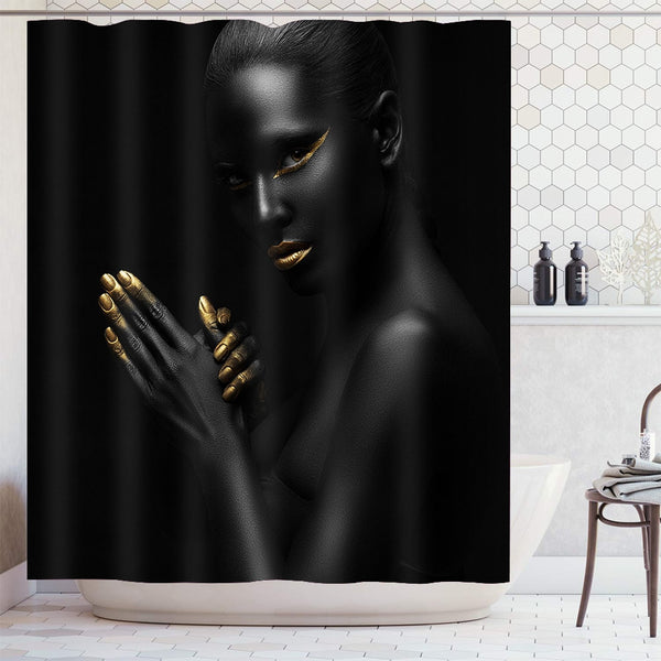 Patience - shower curtain