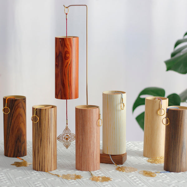 Carillon en bois de bambou