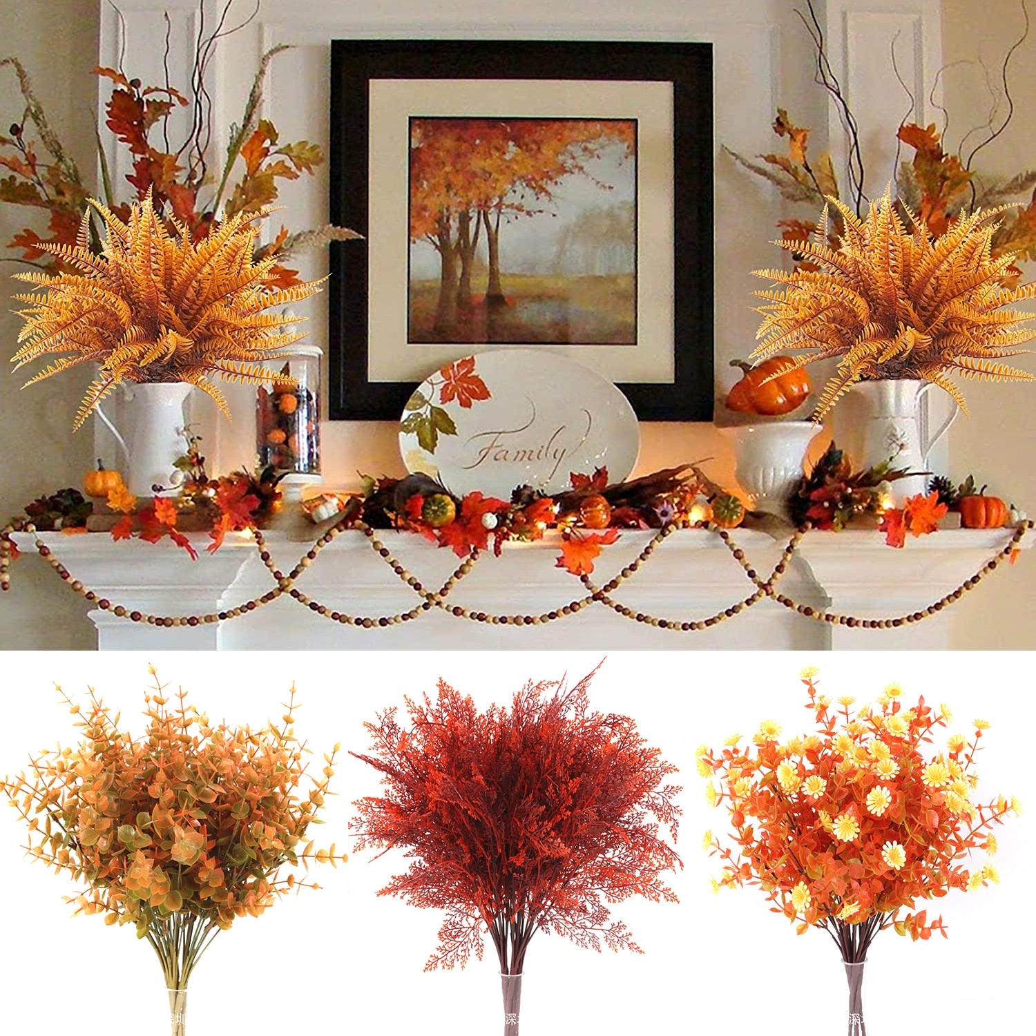 Autumn artificial flowers Luoma Living